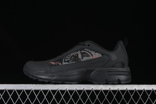 Stone Island Grime Panelled Low-Top Lifestyle Sneakers in Dark Brown - 79FWS0303