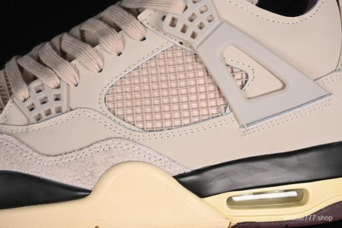 Nike A Ma Maniere x Air Jordan 4 Retro  Fossil Stone  - FZ4810-200