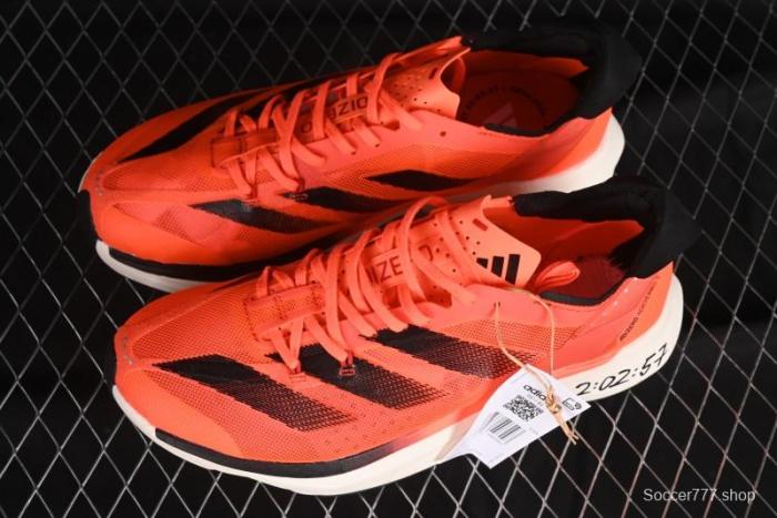 Adidas Adizero Adios Breathable Low-Top Running Shoes - ID3634