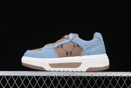 New York Yankees MLB Chunky Liner Dia Monogram Thick Sole Casual Running Shoes - 3ASXCLJ4N50BLS