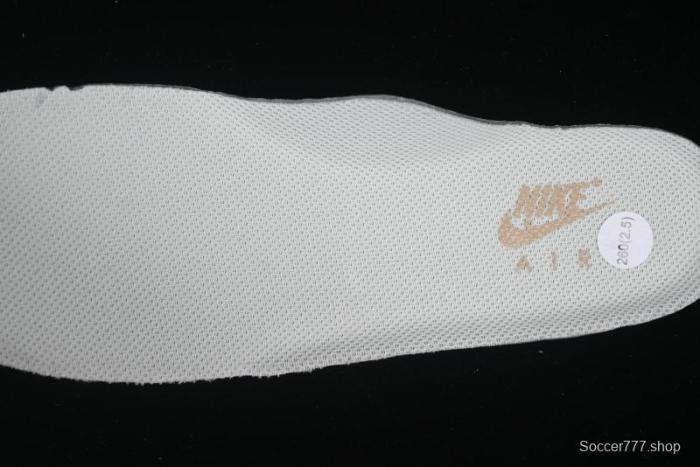 Nike Air Force 1 '07 Low QR Code Metallic Gold Star Sneakers Low-Top Casual Shoes - CU1836-965