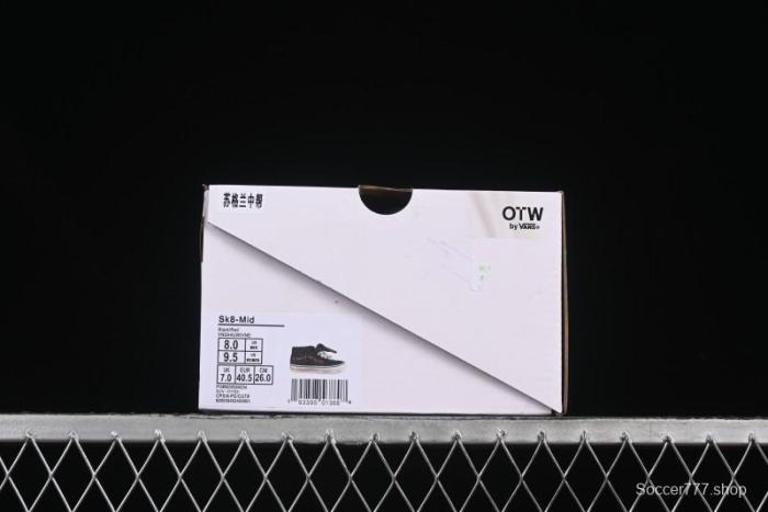 Vans Sk8-Mid Anaheim Collection Scottish Plaid Casual Low-Top Canvas Shoes - VN0A4UWIVNE