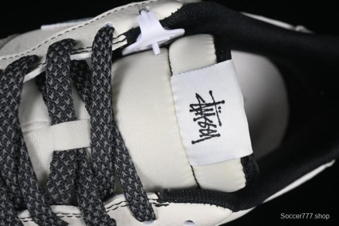 Nike Air Force 1 '07 Low Stussy Collaboration Embroidered Mini Swoosh Casual Sneakers - XZ6188-630