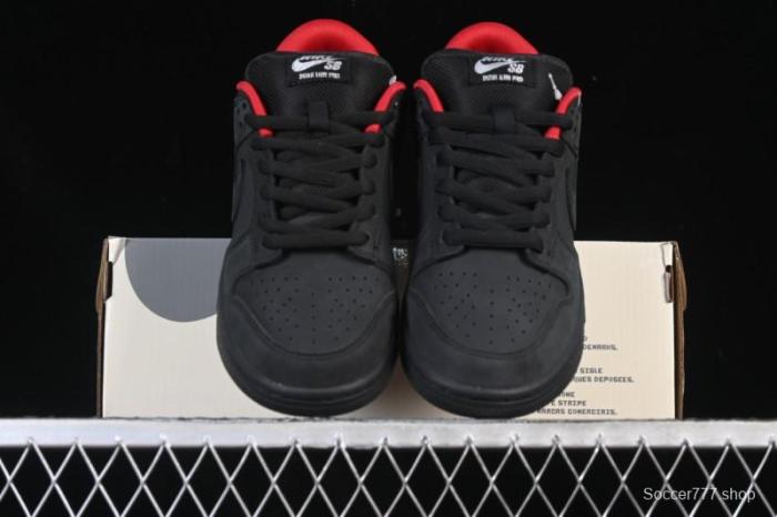 Nike Supreme x Nike SB Dunk Low Ocean Fog Limited Edition Black Warrior Low Top Casual Skate Shoes - HQ8487-001