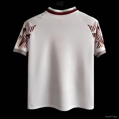 25/26 Bayern Munich White/Wine Special Jersey