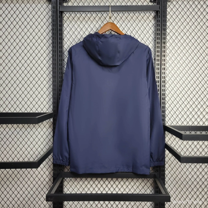 2025 Portugal Jacket Navy Windbreaker