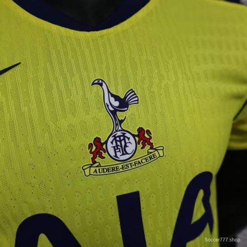 Player Version 25/26 Tottenham Hotspur Third Yellow Jersey