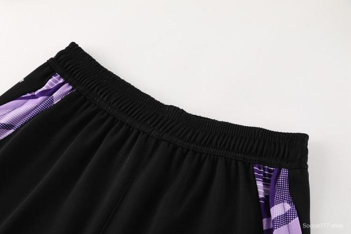 2025 Germany Purple Short Sleeve+Soccer Shorts
