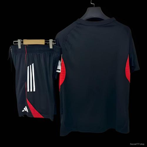 25/26 Benfica Black Training Jersey + Shorts