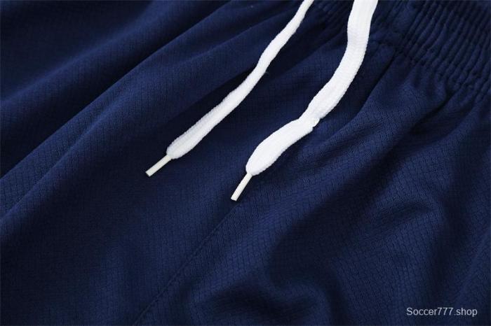 25/26 Barcelona Royal Blue T90 Short Sleeve Jersey+Shorts with XS