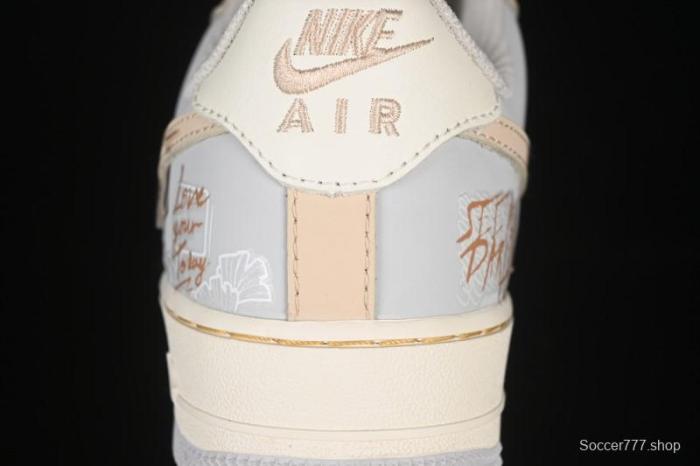 Nike Air Force 1'07 Low Love Letter Casual Sneakers - DB3301-111