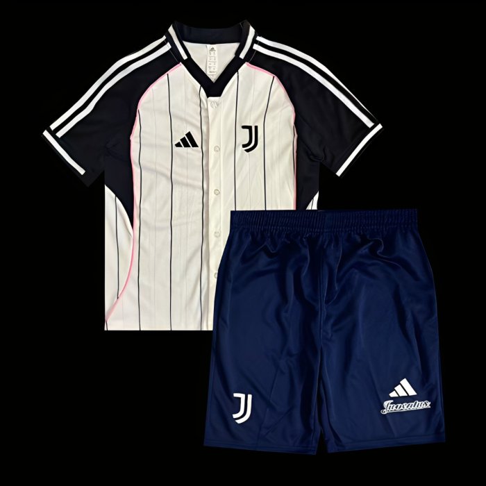 25/26 Kids Juventus US Pack Baseball Jersey