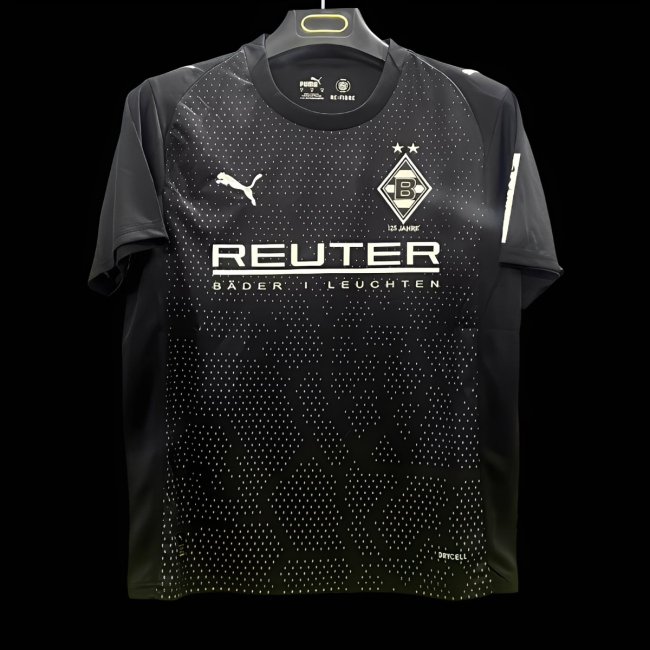 25/26 Borussia Monchengladbach Third Black Jersey
