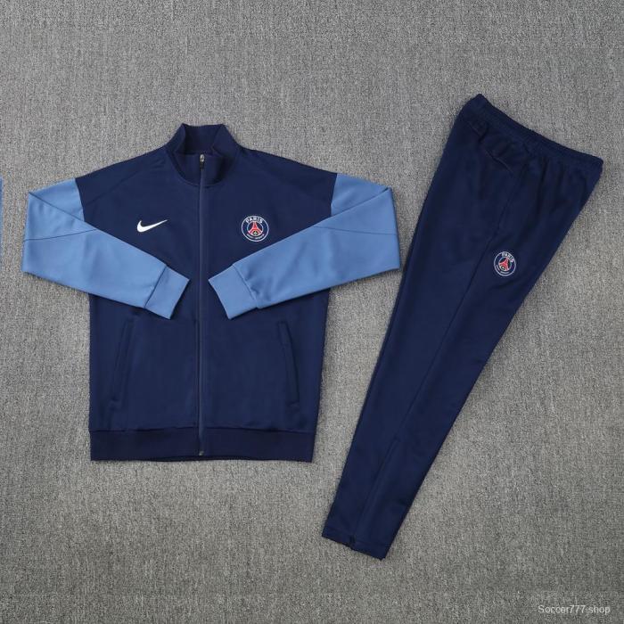 25/26 PSG Navy Full Zipper Jacket + Long Pants