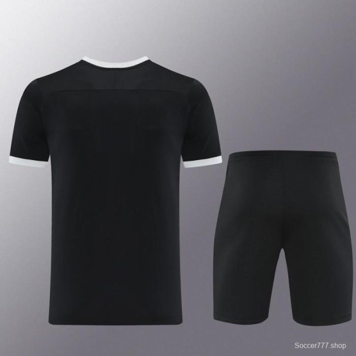 2025 NIKE Black Short Sleeve Jersey + Shorts