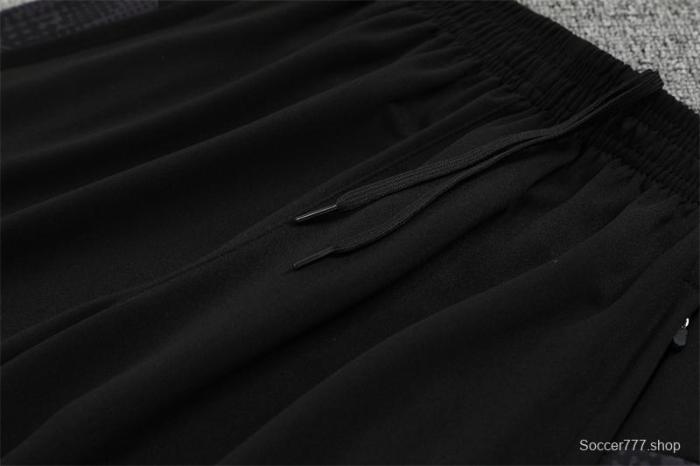 25/26 AC Milan Red Camouflage Half Zipper Jacket+Long Pants