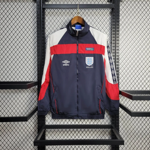 2025 England Jacket Navy/Red/White Windbreaker
