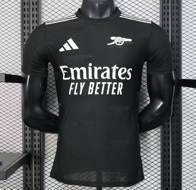Player Version 25/26 Arsenal Black Pre-Match Jersey