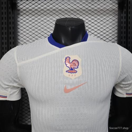 Player Version 2025 France Away Jersey
