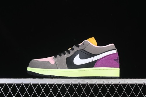 Nike Air Jordan 1 Low Tokyo Bio Hack Casual Sneakers - HQ2010-005