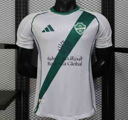 Player Version 25/26 Al-Ahli Home White Jersey