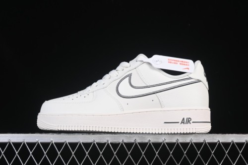 Nike Air Force 1 '07 Low Casual Sneakers with Full-Length Air Cushion - IB7677-101