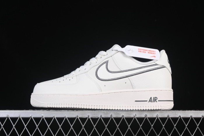 Nike Air Force 1 '07 Low Casual Sneakers with Full-Length Air Cushion - IB7677-101