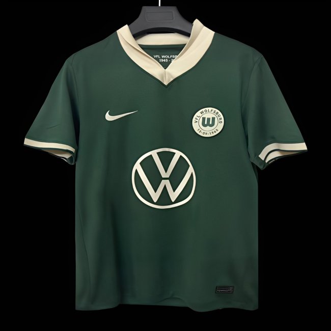 25/26 VFL Wolfsburg 80Th Anniversary Green Special Jersey