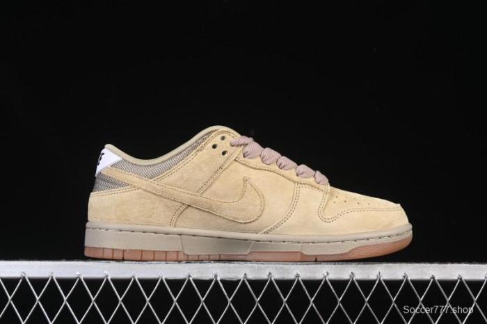 Nike SB Dunk Low Pro Skateboarding Shoes with Parachute Beige Design - HJ0367-200