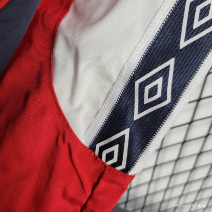 2025 England Jacket Navy/Red/White Windbreaker