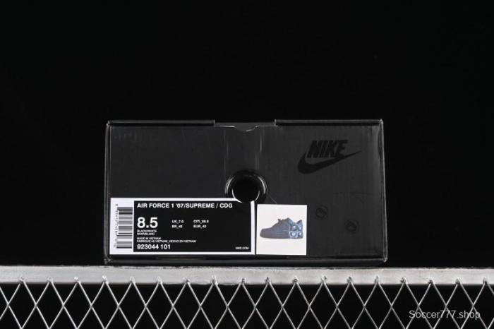 Nike Air Force 1 Low CDG Collaboration Casual Sneakers - 923044-101