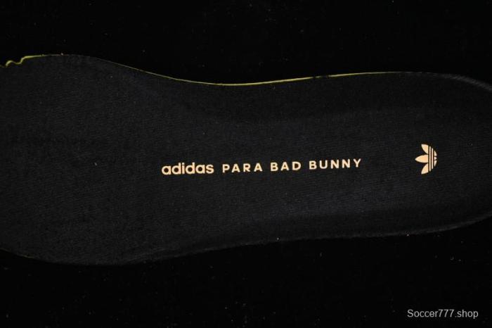 Adidas Bad Bunny x Adidas Gazelle Indoor Retro Casual Slip-Resistant Wear-Resistant Low-Top Sneakers - JS5050