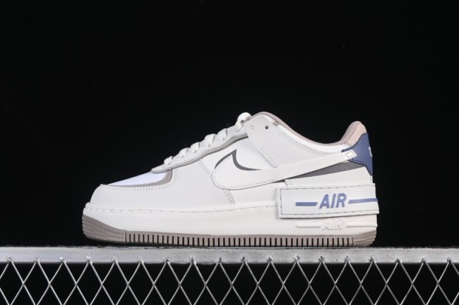 Nike Air Force 1 Shadow Lightweight Platform Low-Top Casual Sneakers - IO7594-101