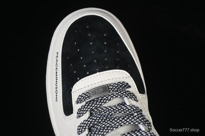 Nike Air Force 1 '07 Low G-Dragon Collaboration Daisy Beige Black Grey Casual Sneakers - QW5606-265