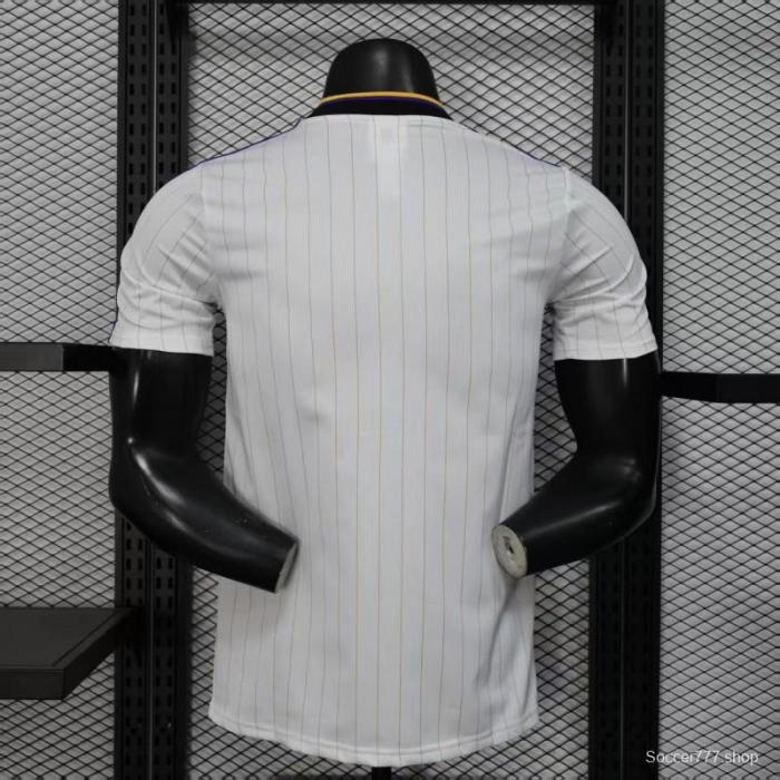 Player Version 25/26 Manchester United White Casual Jersey