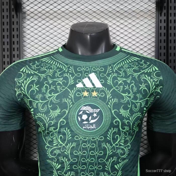 Player Version 2025 Algeria Green Jersey