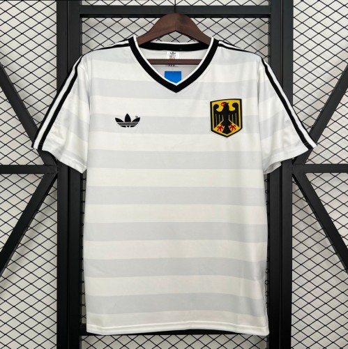 1984 Retro Germany White Jersey