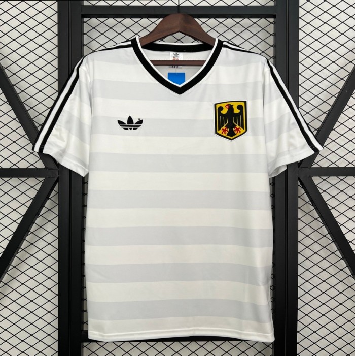 1984 Retro Germany White Jersey