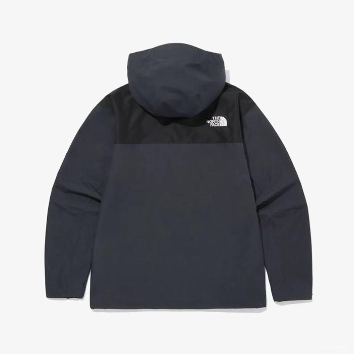 2025 The North Face Summit Series Technical Jacket - Cream/Black Colorblock with Dual-Zip Design