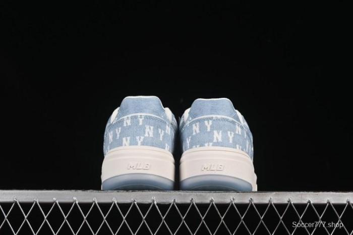 Adidas NY MLB Chunky Liner Embo Monogram New York Yankees Height-Increasing Thick Sole Casual Running Shoes - 3ASXV015N50BLS