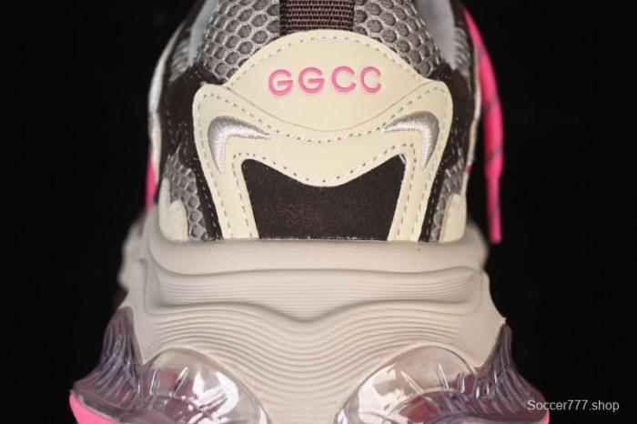 Adidas GG-CC Star Same Style Lace-up Hollow Crystal Sole Chunky Sneakers - G25X3232B