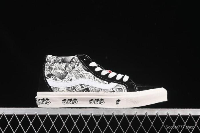 Vans Sk8-Mid Classic Skate Shoes - VN0A347UVGD