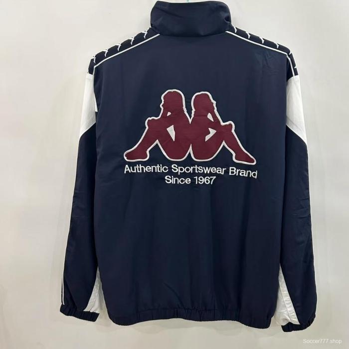 25/26 Arsenal 1967 Style Black/White Windbreaker