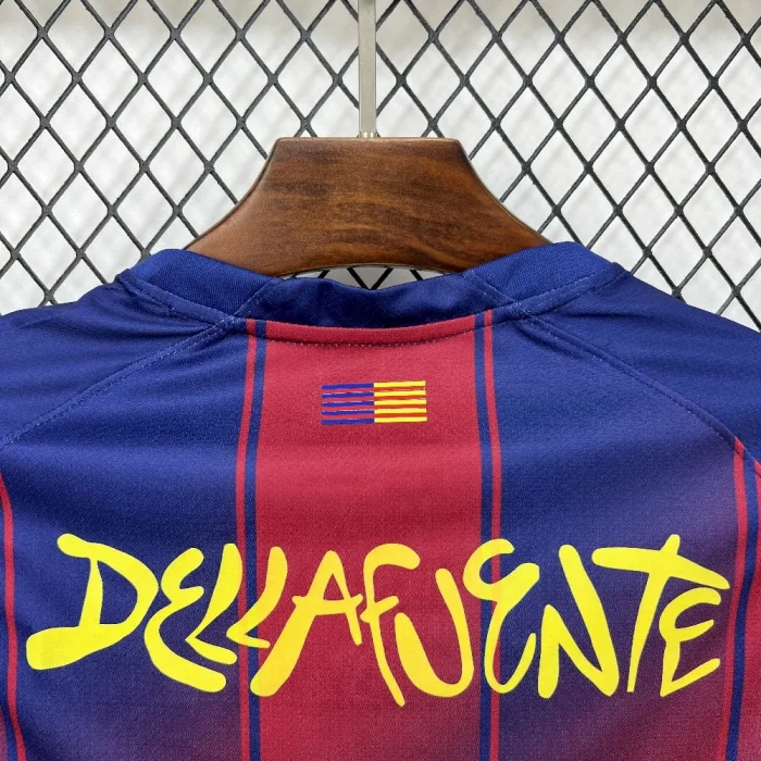 2025/26 Mens Barcelona X Dellafuente Home Jersey