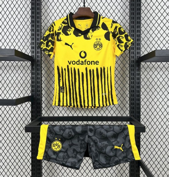 2025/26 Kids Borussia Dortmund Yellow Special Kit