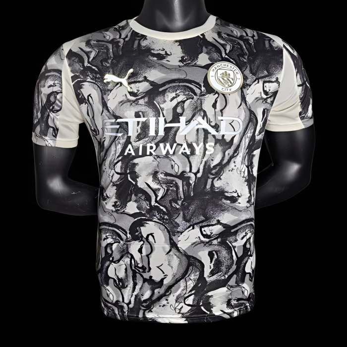Player Version 25/26 Manchester City 2026 'Year of the Horse' Special Jersey