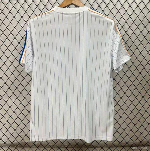25/26 Real Madrid Adidas Original Terrace Icons WHITE Jersey