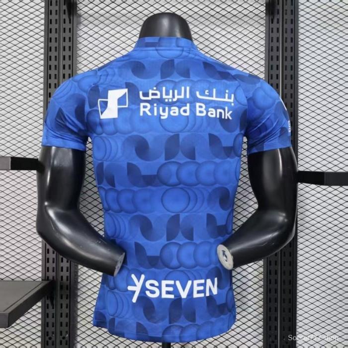 Player Version 25/26 Al Hilal Pre-Match Blue Jersey