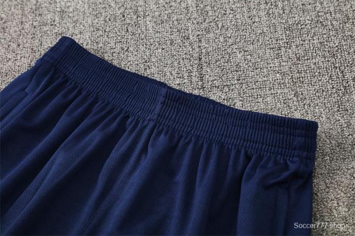 25/26 Barcelona Royal Blue T90 Short Sleeve Jersey+Shorts with XS