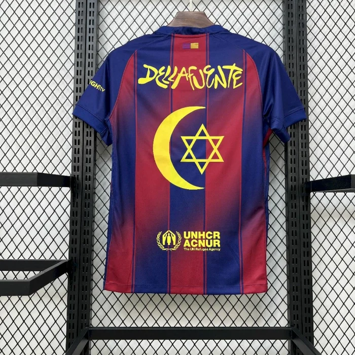 2025/26 Mens Barcelona X Dellafuente Home Jersey